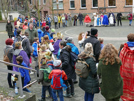 Diözesale Aussendung der Sternsinger im Hohen Dom zu Fulda (Foto:Karl-Franz Thiede)